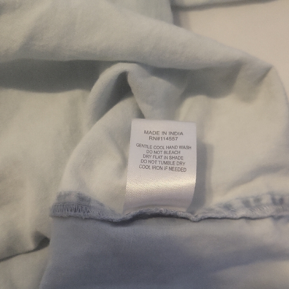 THML Light Blue Ruffle Mini Dress - Picture 5 of 5